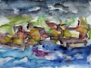 Read more about the article Stromness, St Margaret’s Hope | vier Aquarelle