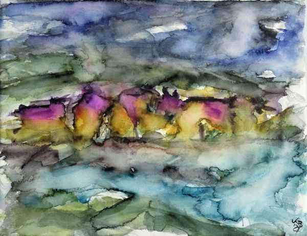 Read more about the article Longing for Islay | vier Aquarelle | four watercolours